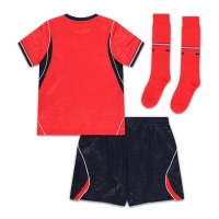 Camiseta Inglaterra Segunda Equipación Replica Mundial 2026 para niños mangas cortas (+ Pantalones cortos)